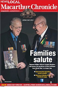 Macarthur Chronicle Wollondilly - April 22nd 2014